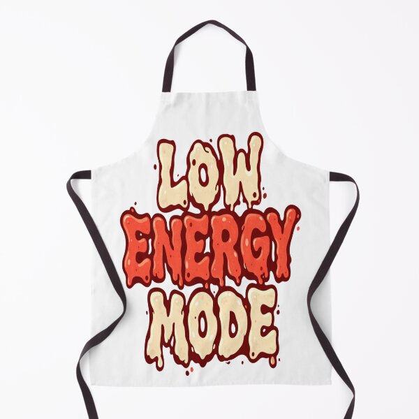 Item preview, Low Energy Mode Bold Typography Meme Design designed and sold by Wolf Creator.