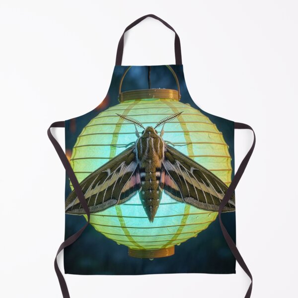 Item preview, White-Lined Sphinx Moth on Paper Lantern designed and sold by Tridentulus.