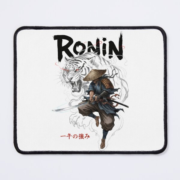 Item preview, Tiger spirit Ronin - The Masterless Samurai designed and sold by 8FistsofTees.