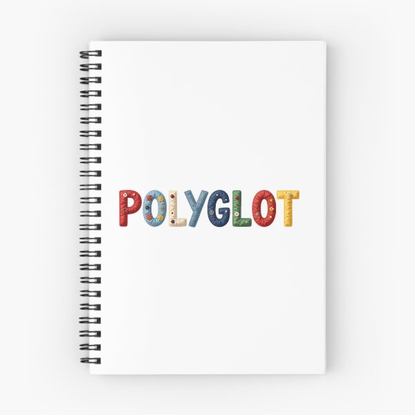 Item preview, POLYGLOT - IN FAUX COLORFUL LETTERING designed and sold by AlexOBrienArt.