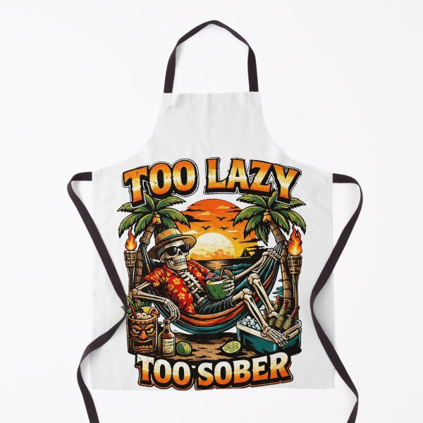 Item preview, Too Lazy Too Sober designed and sold by ttuniques.
