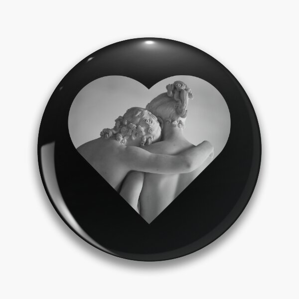Item preview, Paris Heart with Cupid and Psyche designed and sold by ParisPoet.