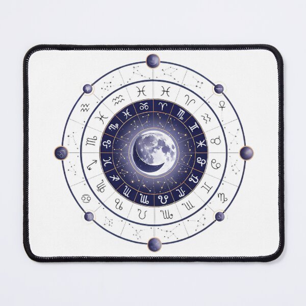 Item preview, Zodiac Wheel - Astrology Horoscope Celestial Art designed and sold by pumsquare.