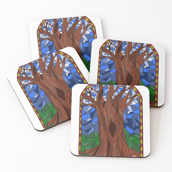 Item preview, Great Tree Stained Glass designed and sold by MeisaKh.