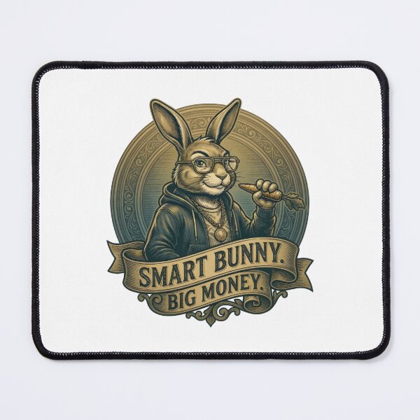 Item preview, Smart Bunny Big Money Shirt – Streetwear Easter Boss Rabbit Tee designed and sold by relso.
