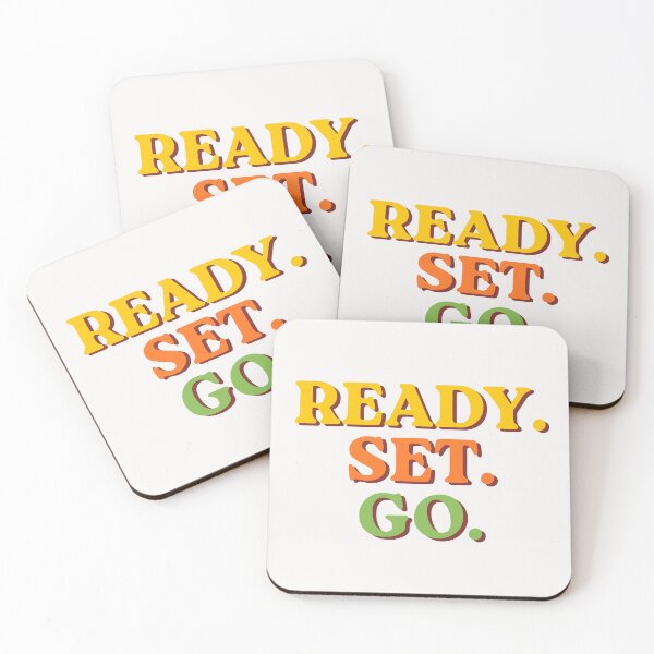 Item preview, Ready Set Go Marathon Go Sprinter 10k 5k Race Running Motivation designed and sold by Ali-printshop.