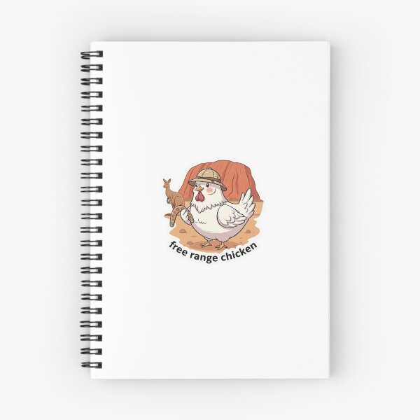 Item preview, Free Range Chicken Eggs – Aussie Adventure Chicken Sticker | Funny Australia Travel Chicken Art designed and sold by MagicDesignCre.