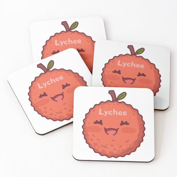 Item preview, Cute Lychee Fruit - Happy Smiling designed and sold by RDproject.