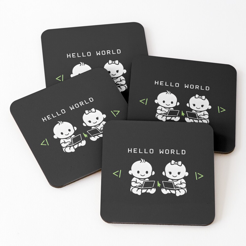 Item preview, Coasters (Set of 4) designed and sold by SplashTastic.