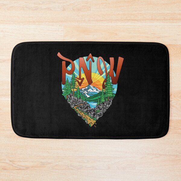 Item preview, PNW Pacific Northwest Mountain Hiking Trail Adventure designed and sold by Urban Muse And Sultry Hues.
