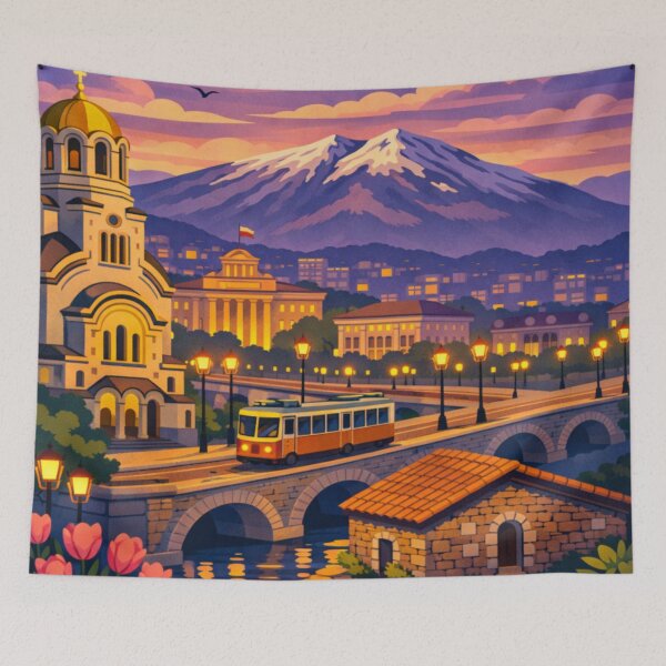 Item preview, Sofia Bulgaria Travel Poster designed and sold by MatthewHeights.