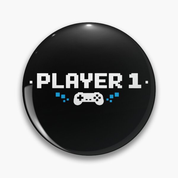Item preview, Player 1 Retro Gaming Pixel Art designed and sold by SplashTastic.