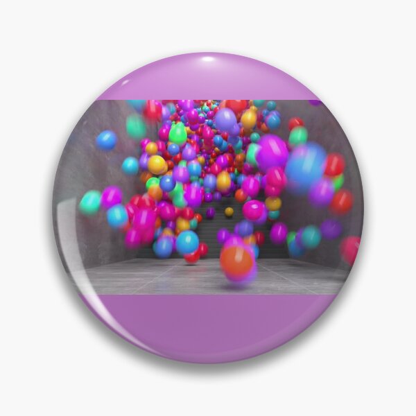 Item preview, Colorful balls falling an bouncing down designed and sold by Kari's shop.