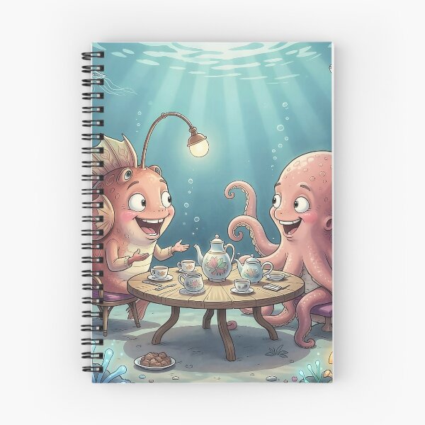 Item preview, Underwater Tea Party designed and sold by Serene Strokes Art.