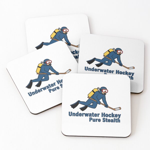 Item preview, Underwater Hockey Pure Stealth designed and sold by mergmart.