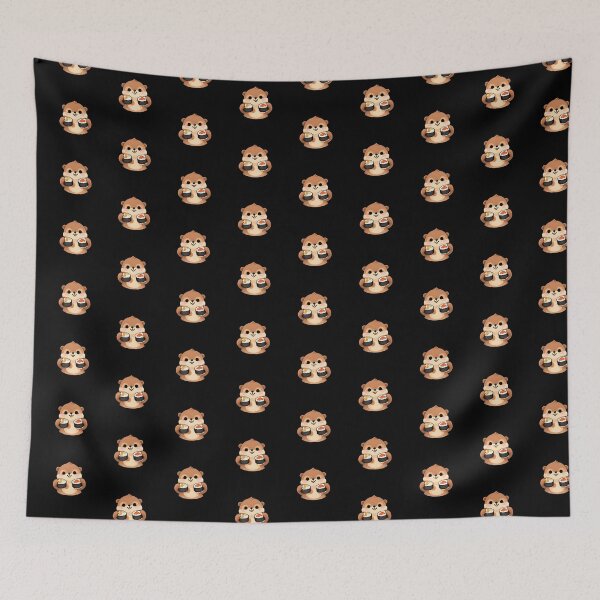 Item preview, Kawaii Otter Eating Sushi Cute Foodie Animal Illustration designed and sold by Trendora90.