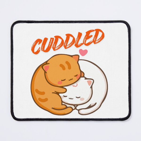 Item preview, Cuddled Series Cute Romantic Cats Sleeping designed and sold by Homyar.