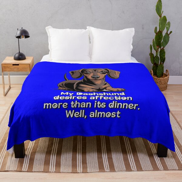 Item preview, Dachshund Pet Owner Art Design My Dachshund desires affection more than its dinner.  designed and sold by fantasticdesign.
