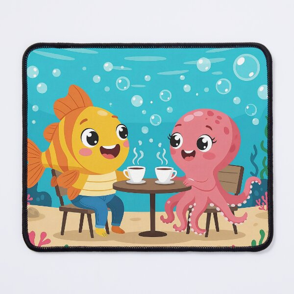 Item preview, Underwater Coffee designed and sold by Serene Strokes Art.