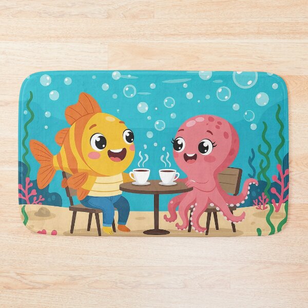 Item preview, Underwater Coffee designed and sold by Serene Strokes Art.