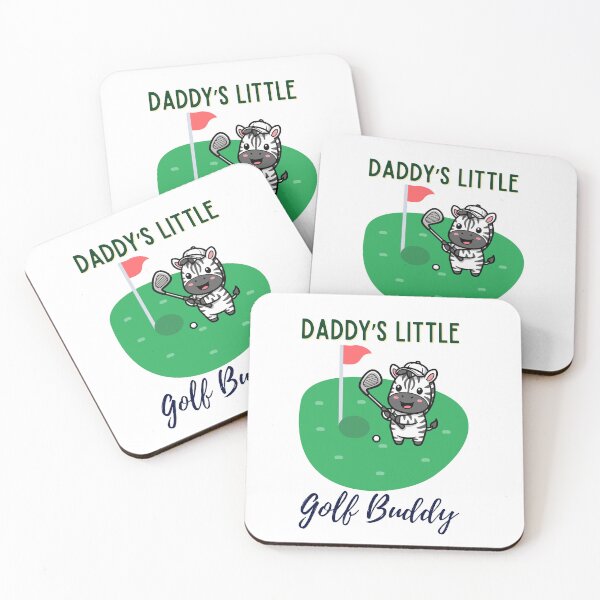 Item preview, Cute Zebra Playing Golf. Daddy's Little Golf Buddy, Cute Toddler, Cute Baby. designed and sold by ShrimpAndGrits.