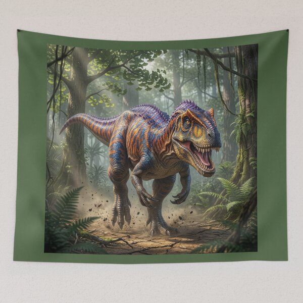 Item preview, Giant Allosaurus Charges Forward designed and sold by Tridentulus.