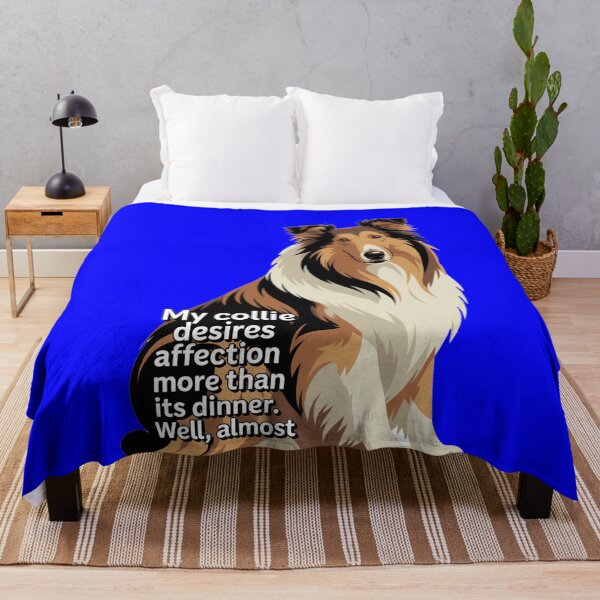 Item preview, Collie Pet Owner Art Design My Collie desires affection more than its dinner.  designed and sold by fantasticdesign.