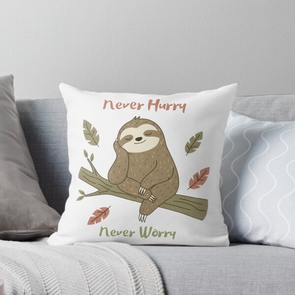 Item preview, Never Hurry Never Worry designed and sold by Morles.