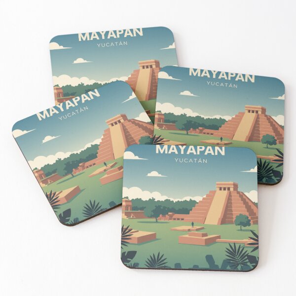 Item preview, Retro Mayapán T-shirt: The Last Mayan Capital designed and sold by Fernando Abitia.