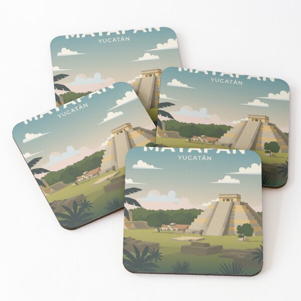 Item preview, Illustration of a trip to Mayapan, Yucatan, Mexico designed and sold by Fernando Abitia.