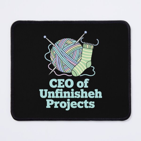 Item preview, CEO of Unfinished Projects Yarn designed and sold by mergmart.
