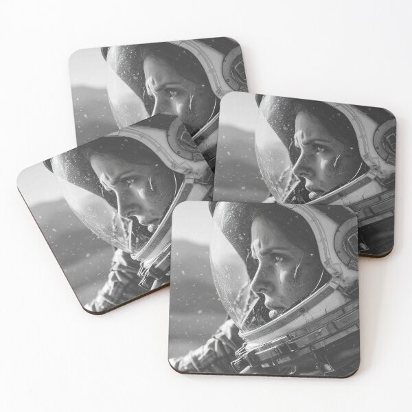 Item preview, Beyond Earth – Emotional Astronaut Portrait designed and sold by Basajaun Studio.