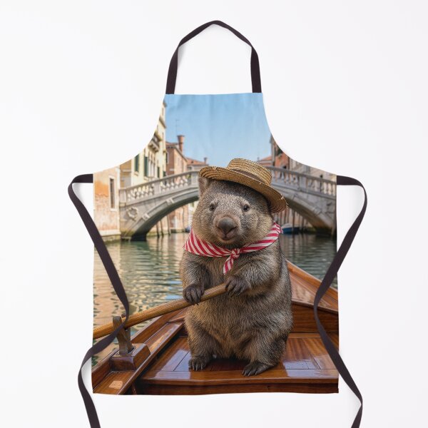 Item preview, Wombat Gondolier in Venice designed and sold by Tridentulus.