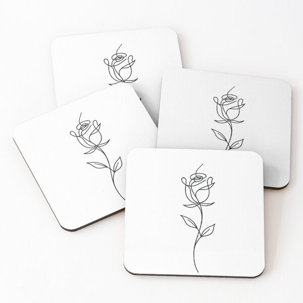 Item preview, Minimalist Rose Line Art – Elegant Continuous Line Floral Design designed and sold by SoftMuse Designs.