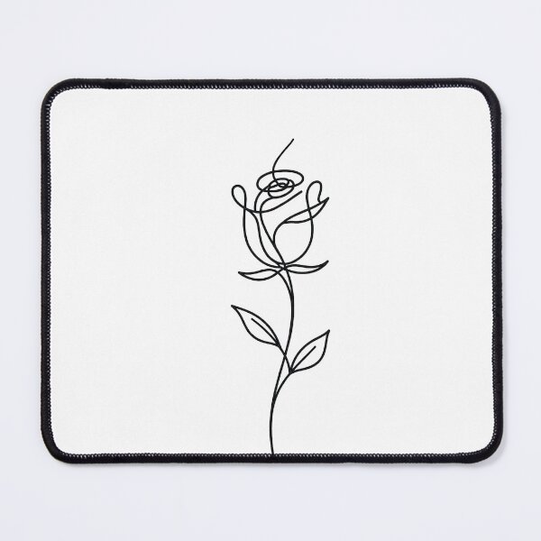 Item preview, Minimalist Rose Line Art – Elegant Continuous Line Floral Design designed and sold by SoftMuse Designs.