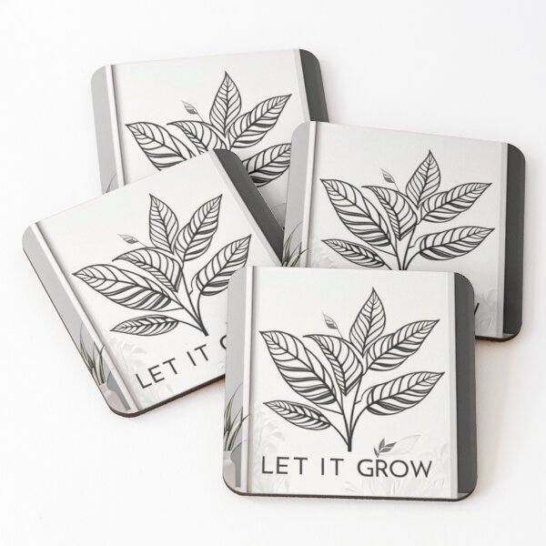 Item preview, Let It Grow Botanical Quote designed and sold by BelleVibeStudio_.