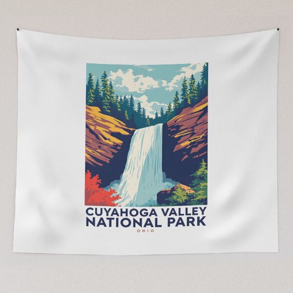 Item preview, Cuyahoga Valley National Park - Ohio  designed and sold by StudioRedKoala.
