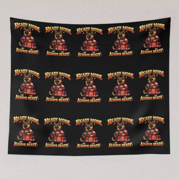 Item preview, Ready Mode Always Ready EMT Dog Paramedic Emergency Medical Design designed and sold by ClinicalHubs.