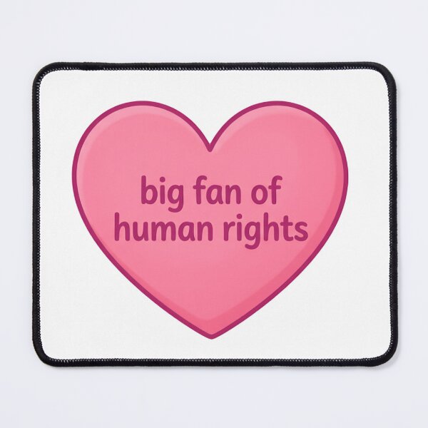 Item preview, Big Fan Of Human Rights Promoting Justice Equality And Compassion Daily designed and sold by SkeletonsDanger.