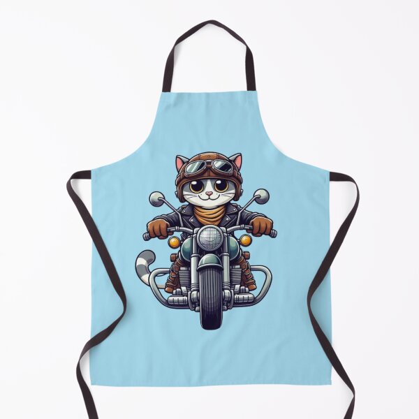 Item preview, "Motorcycle Cat Rider" designed and sold by Dogandesighn.