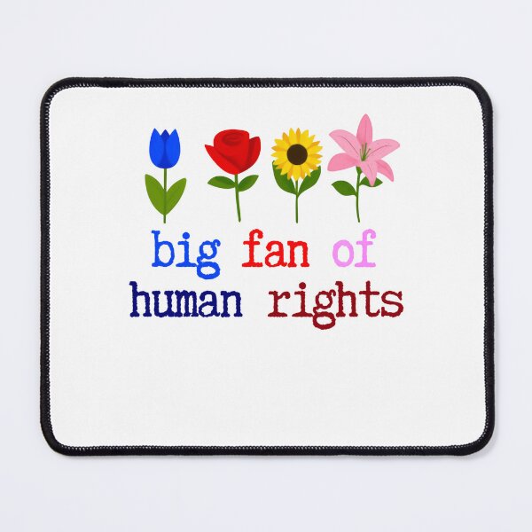 Item preview, Big Fan Of Human Rights Advocating For Justice And Equal Opportunities designed and sold by SkeletonsDanger.
