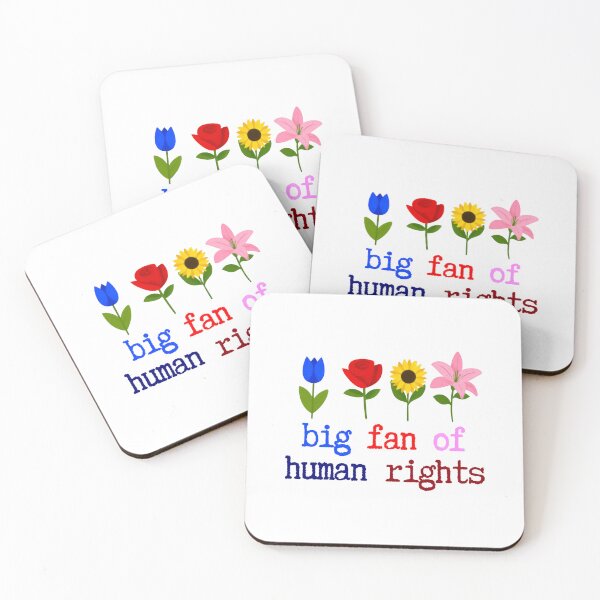 Item preview, Big Fan Of Human Rights Advocating For Justice And Equal Opportunities designed and sold by SkeletonsDanger.