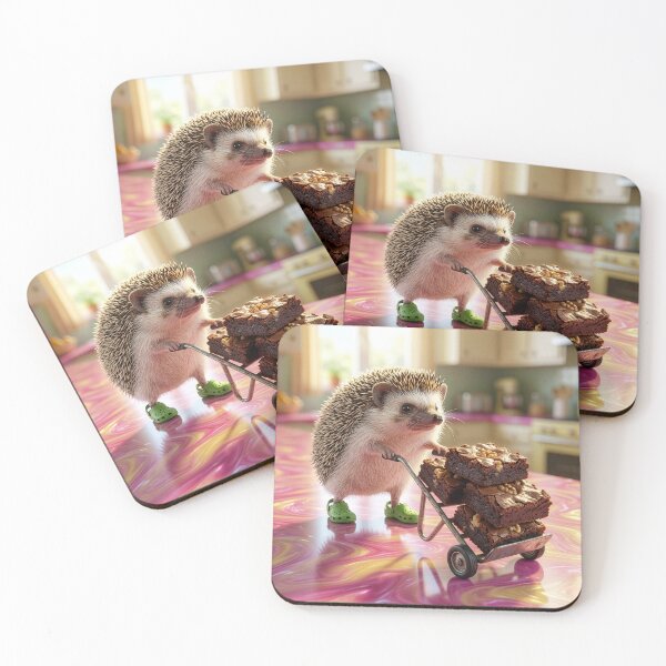 Item preview, Hedgehog Absconds With the Brownies designed and sold by Tridentulus.