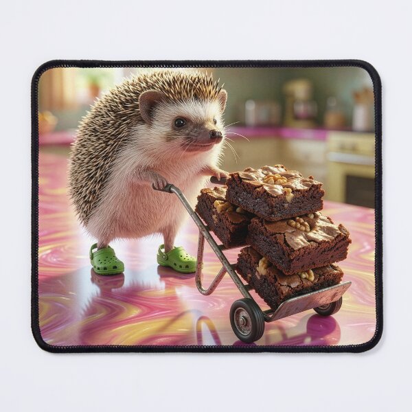Item preview, Hedgehog Absconds With the Brownies designed and sold by Tridentulus.