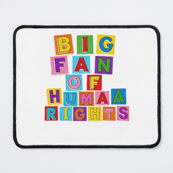 Item preview, Big Fan Of Human Rights Supporting Diversity Inclusion And Equal Justice designed and sold by SkeletonsDanger.