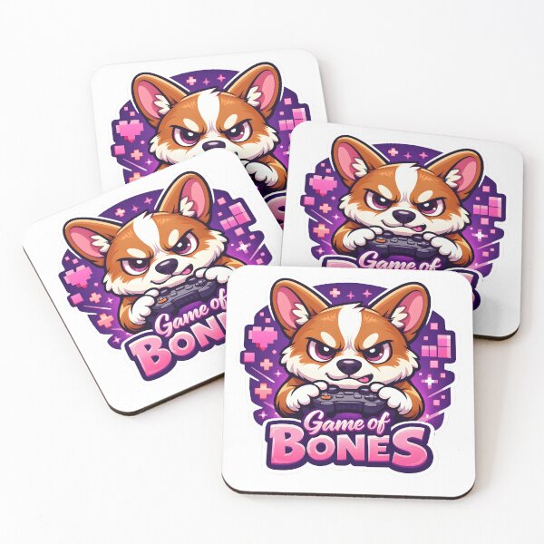 Item preview, Cute Gamer Corgi - Game of Bones designed and sold by Cheerioza.