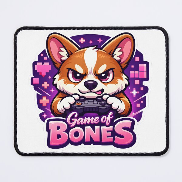 Item preview, Cute Gamer Corgi - Game of Bones designed and sold by Cheerioza.