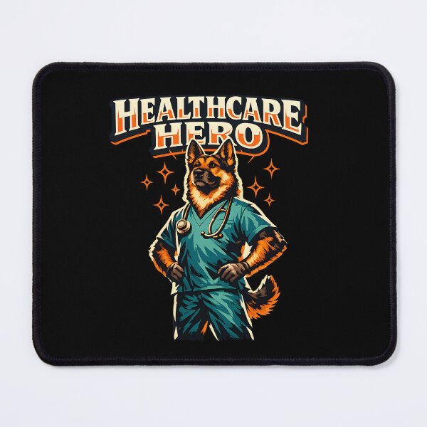 Item preview, Healthcare Hero Dog Nurse Doctor Medical Worker Gift Healthcare Professional Design designed and sold by ClinicalHubs.