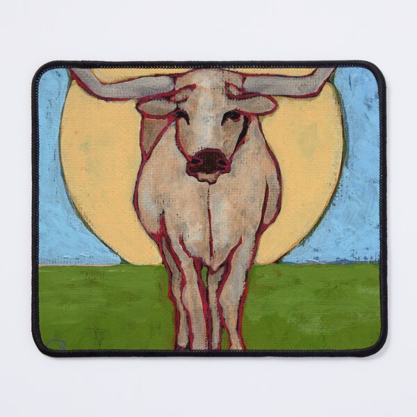 Item preview, Longhorn Steer on the Prairie at Sunset designed and sold by CindyGrosch.
