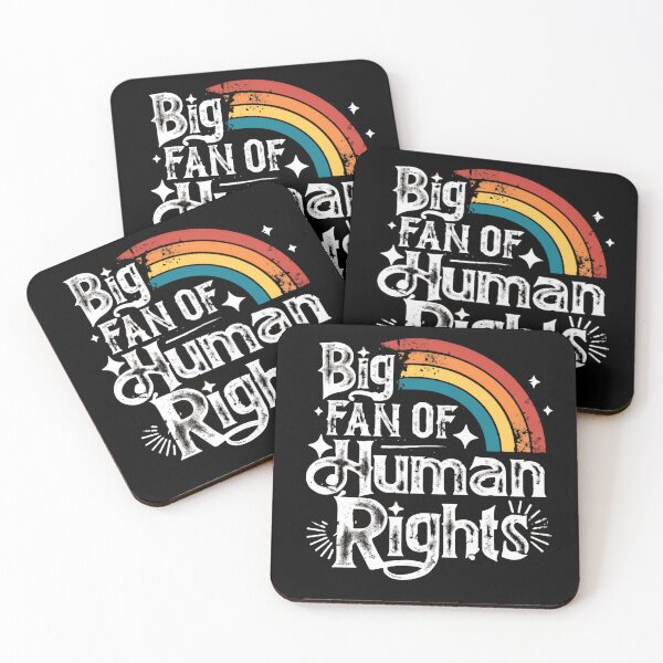 Item preview, Big Fan Of Human Rights Promoting Fairness And Equal Rights For Everyone designed and sold by SkeletonsDanger.